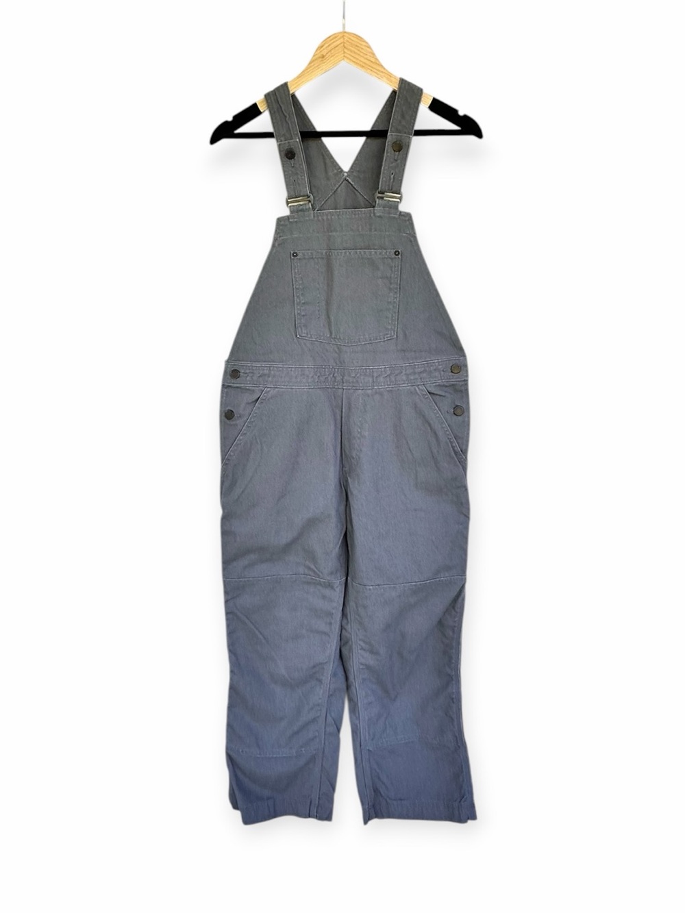 Patagonia All Seasons Hemp Canvas Bib Overalls - Regular size M Plume Gray
